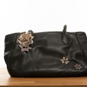 Black Leather Radley Bag